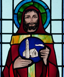 Saint Benignus of Armagh an Irish chieftain in that part of Ireland which is now County Meath was the son of Sesenen. He was baptised into the Christian faith by St. Patrick.